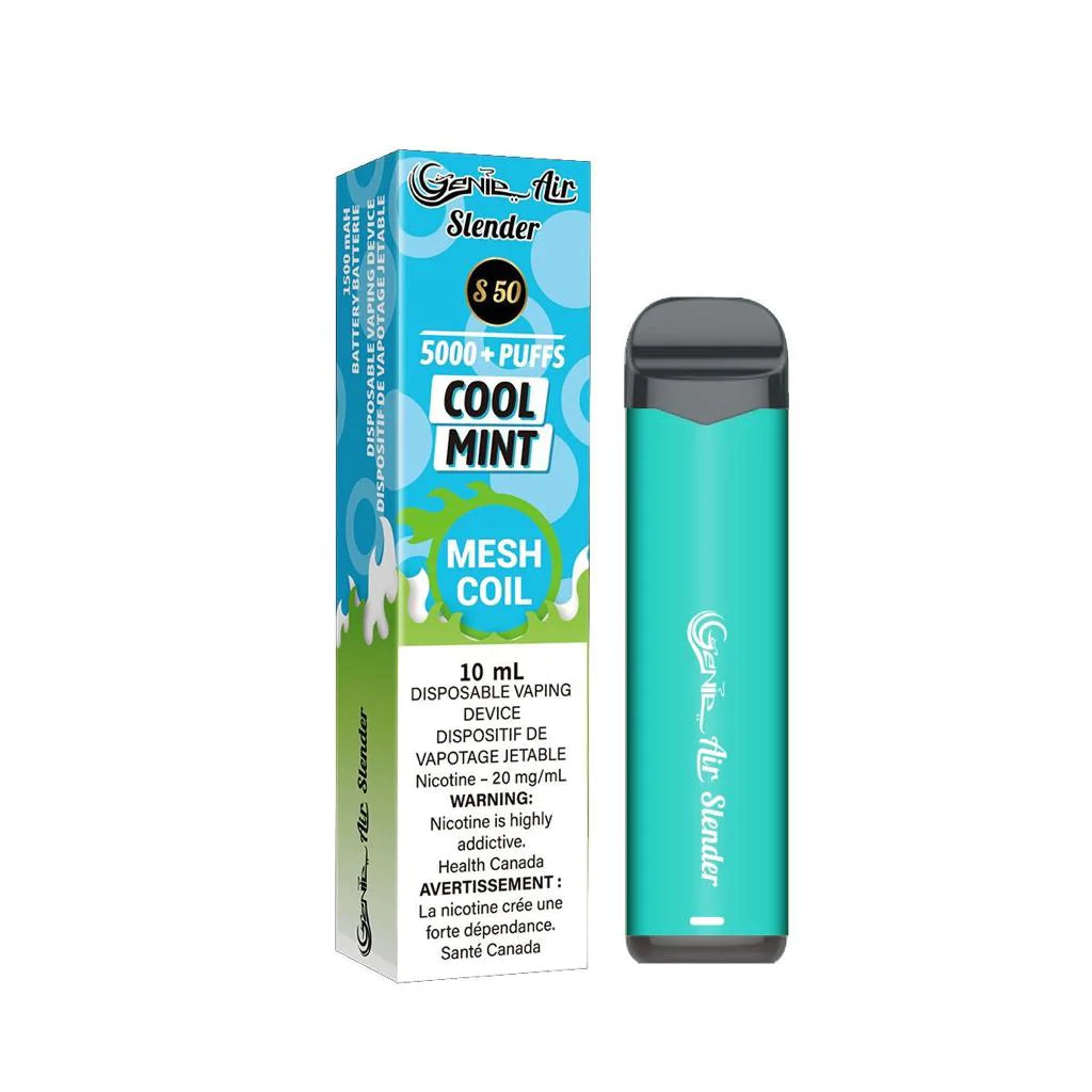 GENIE AIR SLENDER 5000 - COOL MINT – Vape City