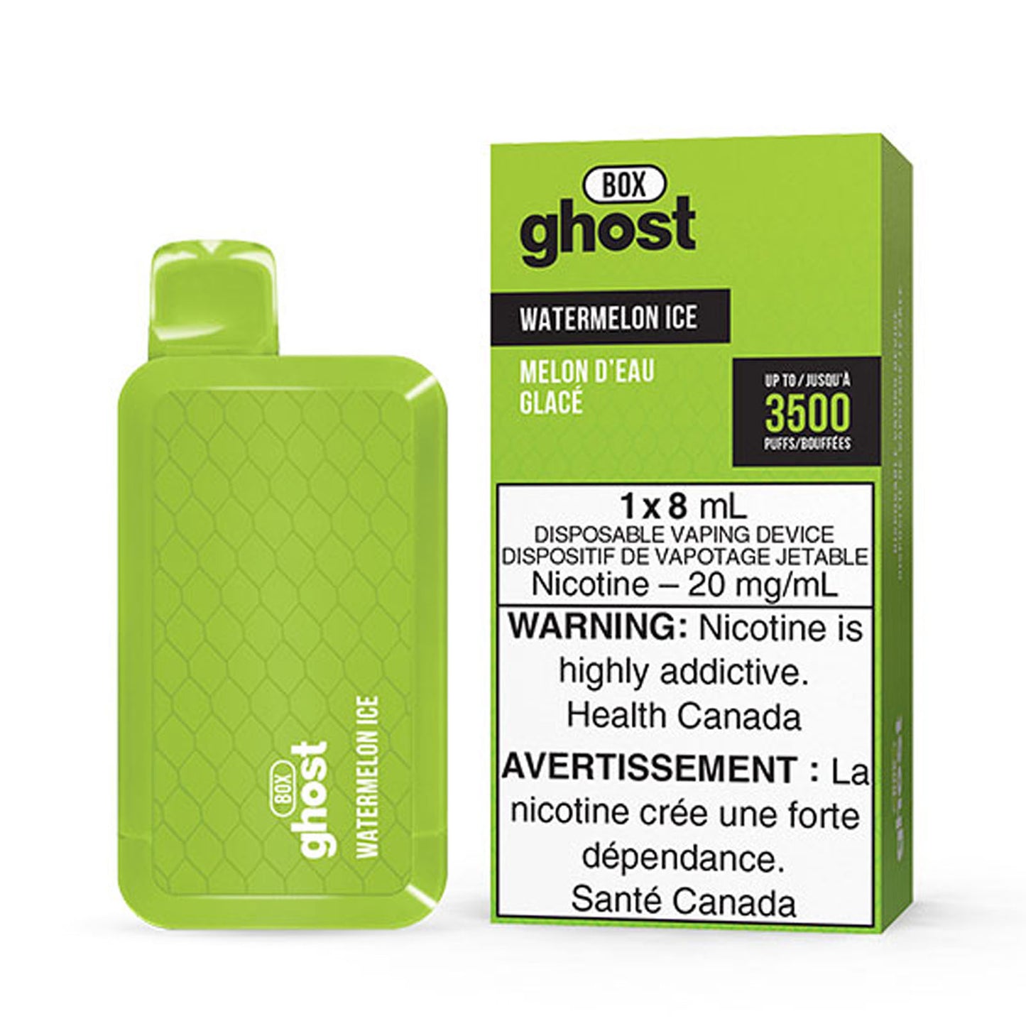 GHOST BOX 3500 - WATERMELON ICE